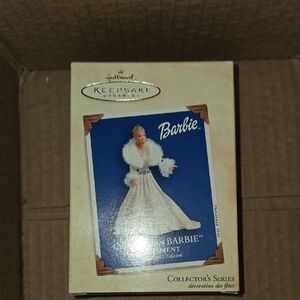 Christmas Celebration Barbie Ornament